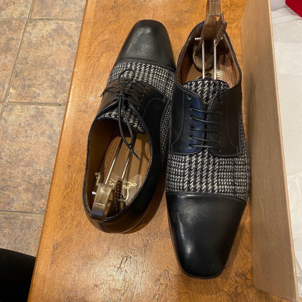 Christian Louboutin men’s shoes original box.